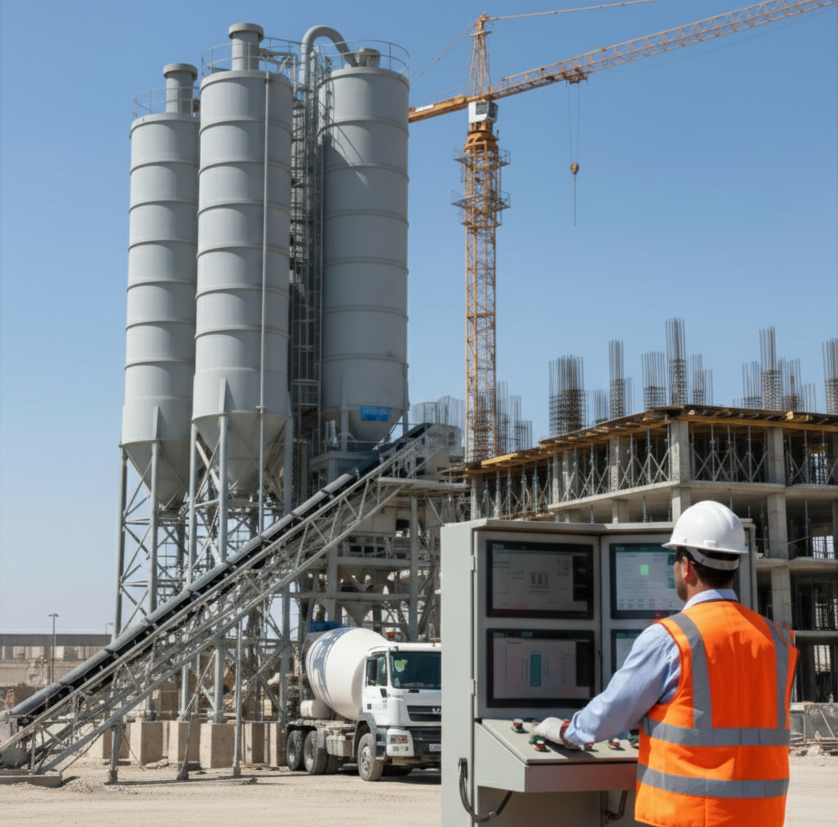 Onsite Batching Plant Installation & Management 